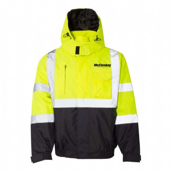ANSI 107 Class 3 Bomber Jacket