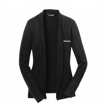 Ladies Open Front Cardigan Sweater