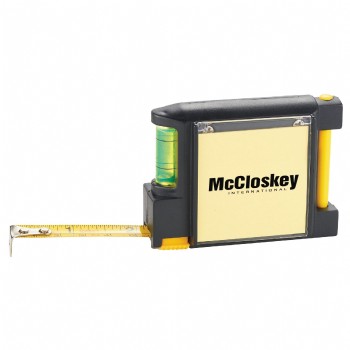 Built2Work 3 in 1 Tape Measure with Pen and Level