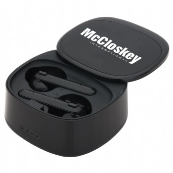 Swivel TWS Wireless Earbuds and Charger Case